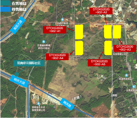 昆明17宗共676亩土地底价出让,俊发,中南,滇中城投等拿地