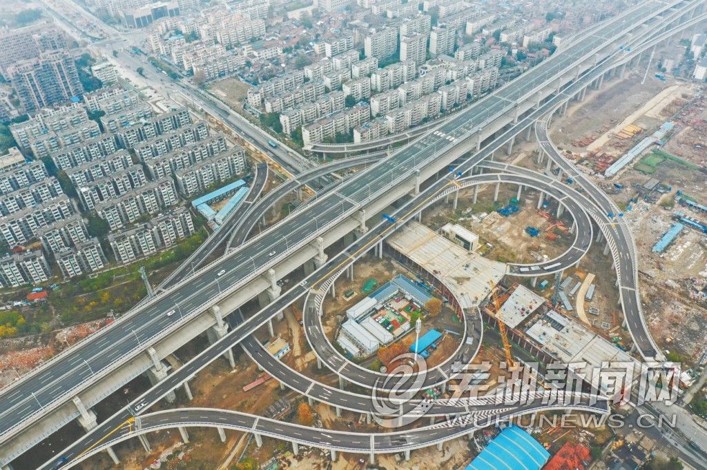 芜湖:长江路高架建设稳步推进