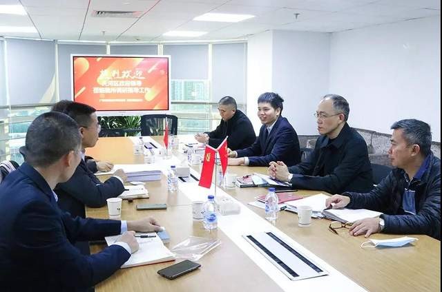 天河区副区长罗永忠等领导莅临诚安信会计所调研指导