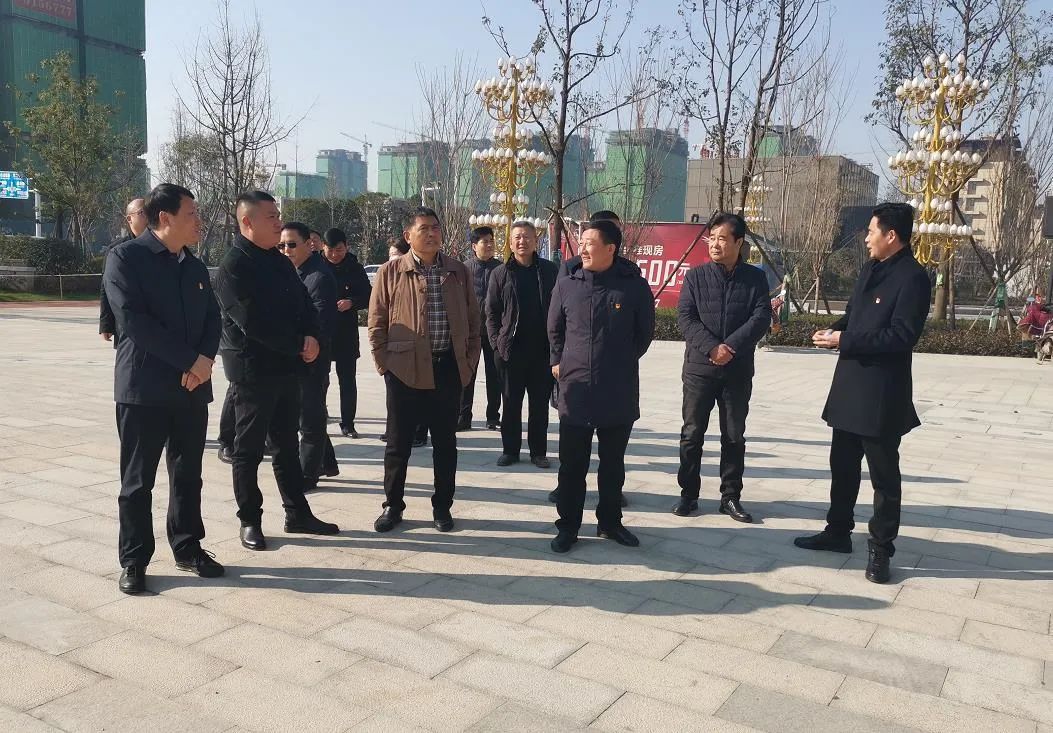 金平带队深入到息县淮河新区检查指导工作