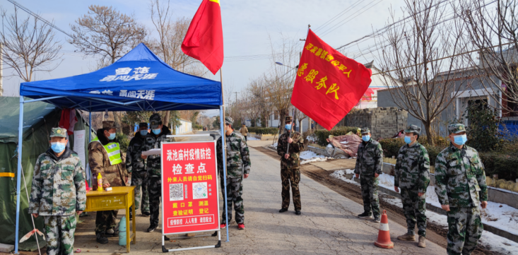 退役不褪色防疫一线显担当丨凤翔区退役军人积极参与疫情防控志愿服务