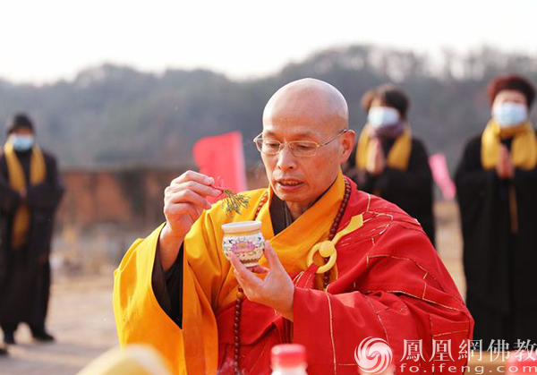 浙江省台州市慈善功德会会长,天台山护国寺月净法师主法(图片来源