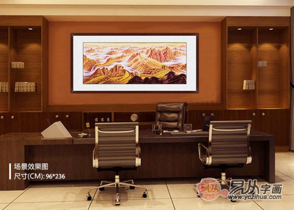 办公室挂画选择指南办公室配画的正确姿势了解一下