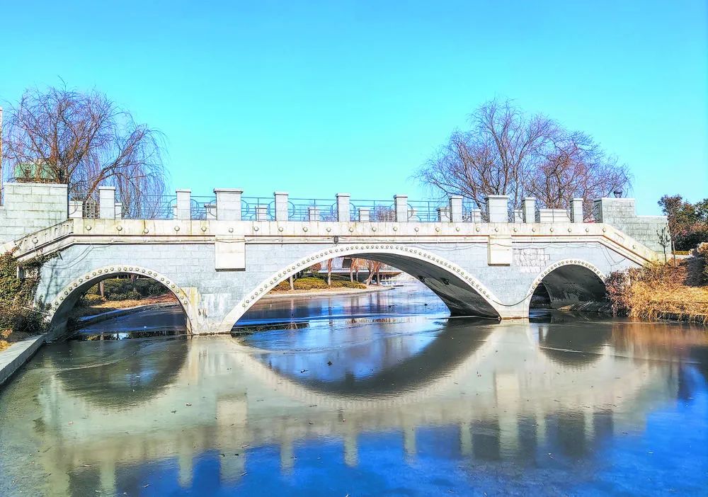 拱桥如屏水如镜 菏泽这几座标志性大桥美不胜收!