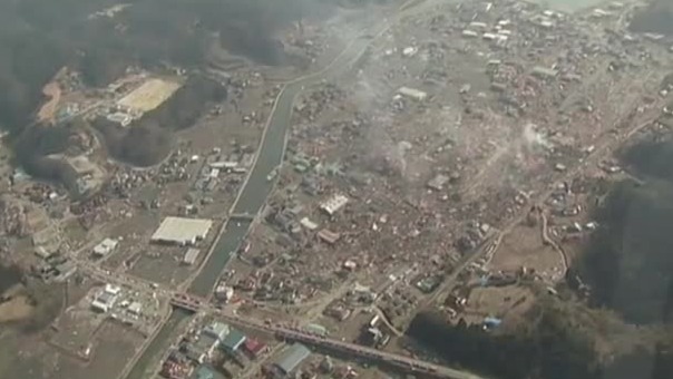 2011年日本发生大地震和海啸,导致福岛出现这一灾难性