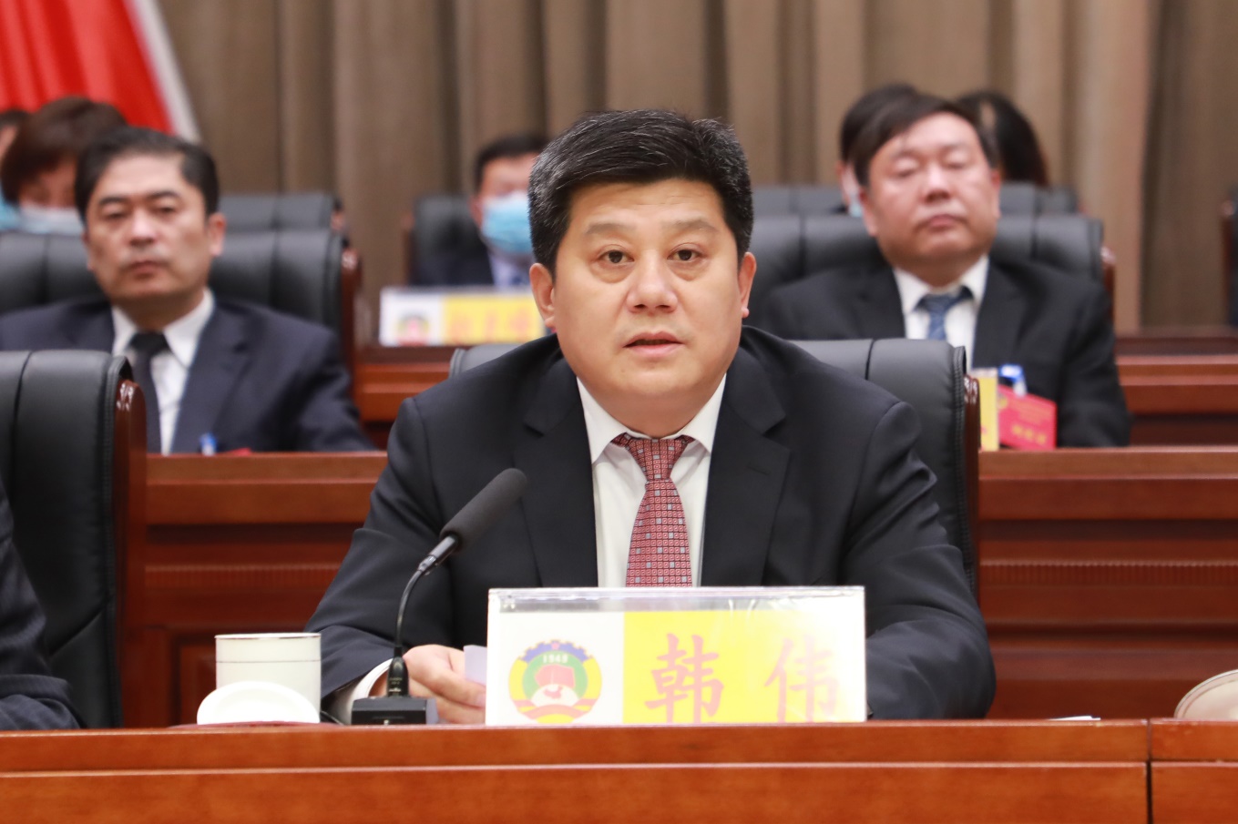 政协第九届济南市天桥区委员会第五次会议胜利闭幕