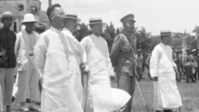 1925年汪精卫被推选为国民政府主席,彻底走上人生巅峰