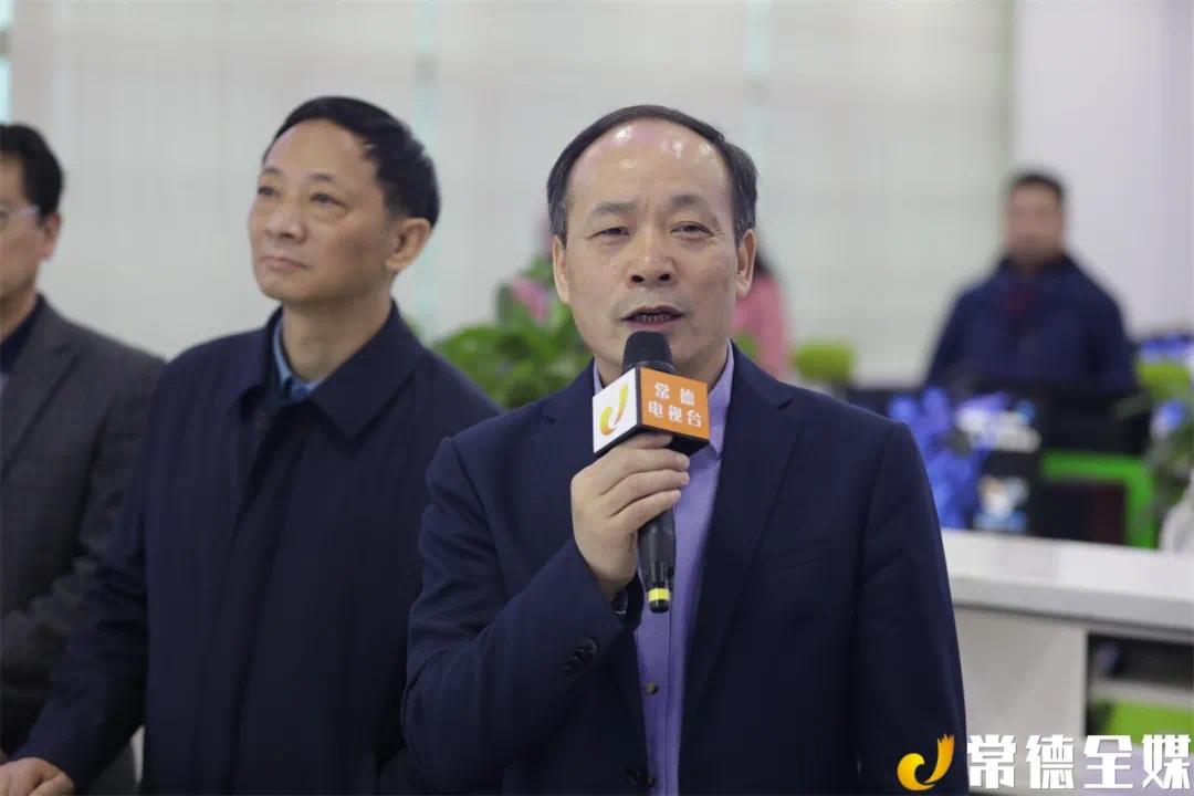 2月7日上午,常德市委书记,市人大常委会主任周德睿,常德市委副书记