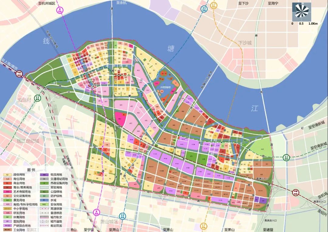 2021盯紧杭州这5个板块其实萧山科技城和宁围可以一并来讲,它们都是