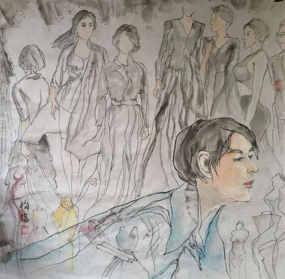 人民艺术家司徒惠霞国画油画作品欣赏