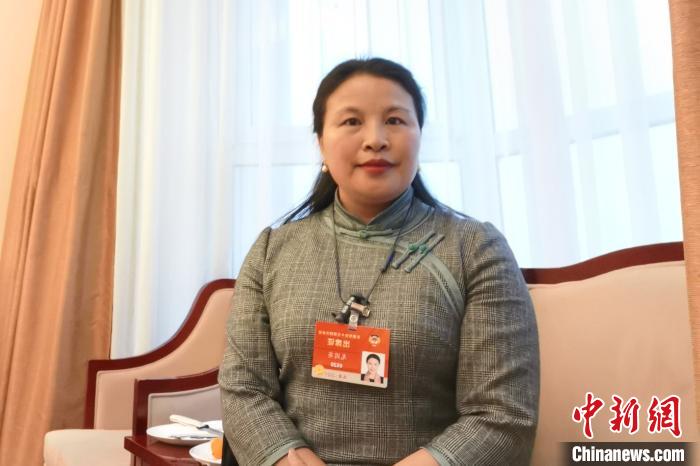 图为全国政协委员,江西省南昌市副市长龙国英.受访者 供图