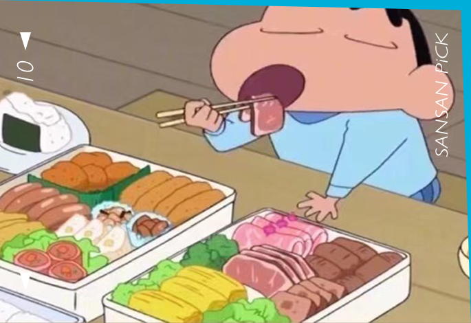 众所周知,《蜡笔小新》其实是一部下饭美食片