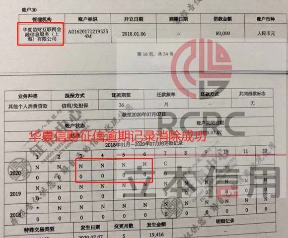 华夏信财上征信,消除征信逾期记录和减免还款的合理方案