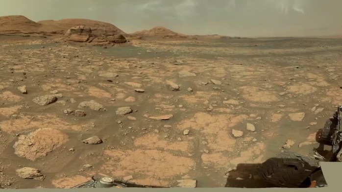 这是好奇号火星车拍到的5张精美酷图