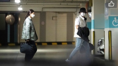 韩媒曝光徐智慧金正贤约会照,称男方准备加入女方经纪