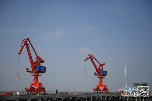 未来,随着九江矶山公用码头的投入使用,九江港区将逐步形