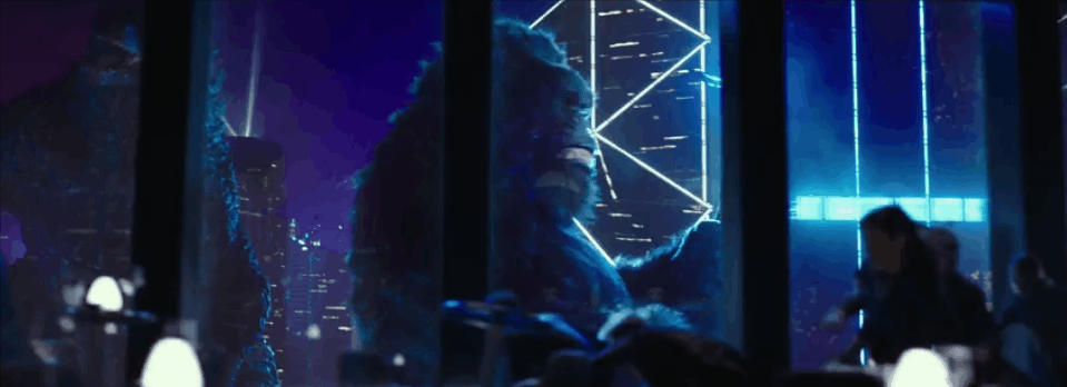 哥斯拉大战金刚,这次,香港又有哪些建筑被玩坏了?