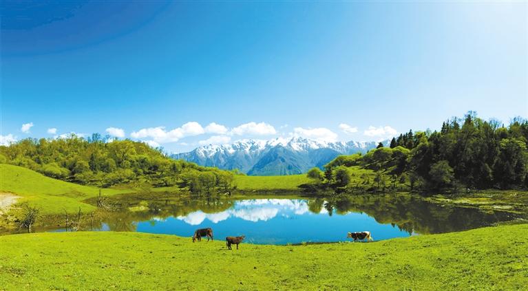 拉尕山美景