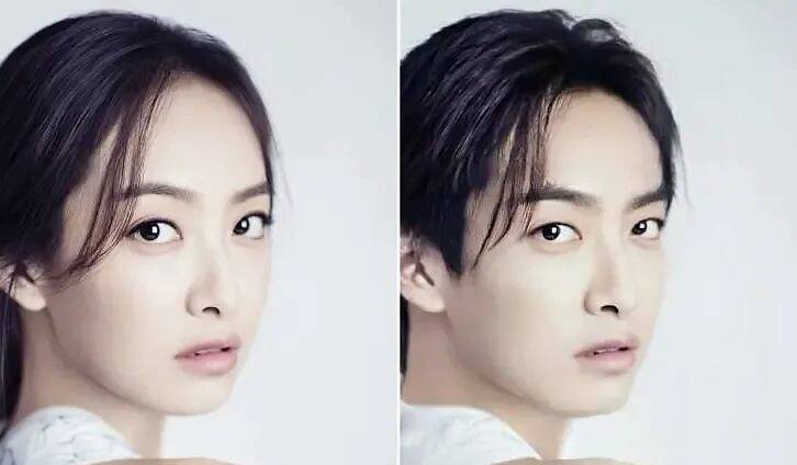 女明星们变成男生是什么样子?