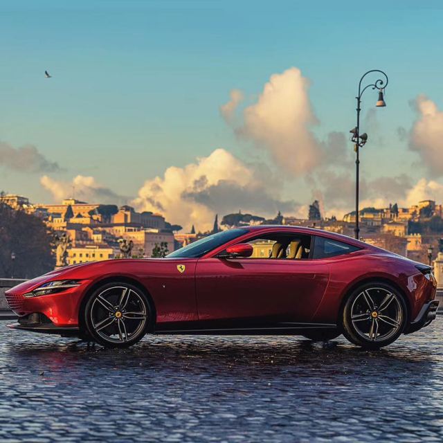 20款法拉利roma 3.9t v8现车优惠20万