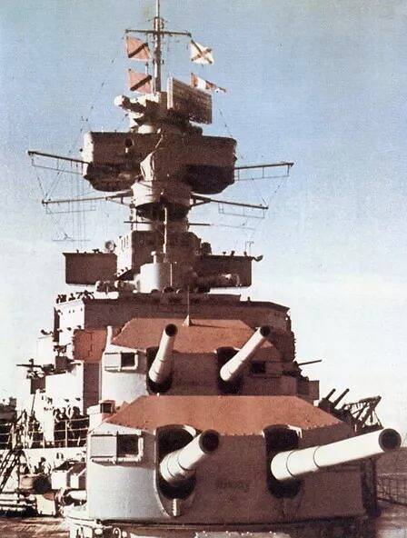 二战德国海军"提尔皮兹"号战列舰