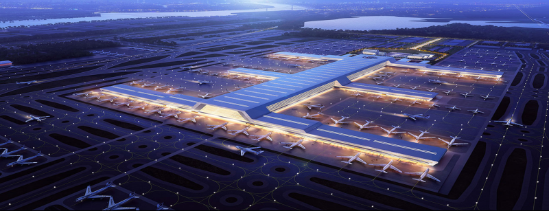 鄂州机场是湖北省"一号工程 担负着"代表国家参与全球航空物流竞争"