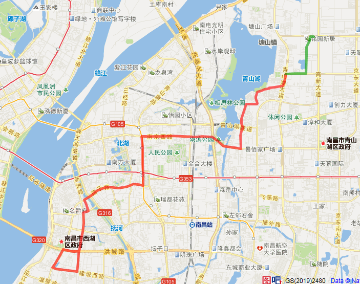 5月1日起南昌10余条公交线路调整涉及大片区域