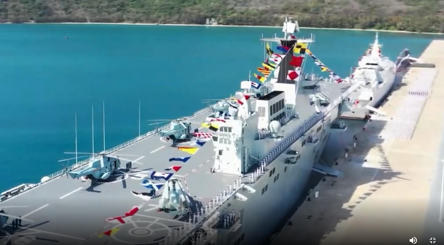 中国海军72岁生日快乐075首舰等三艘大舰集中服役