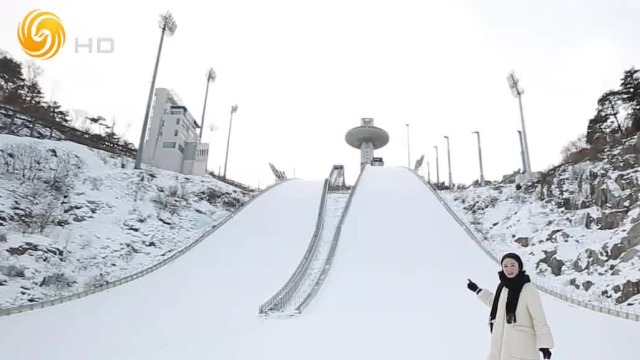 平昌冬奥会的滑雪场还没进行比赛时是啥样的