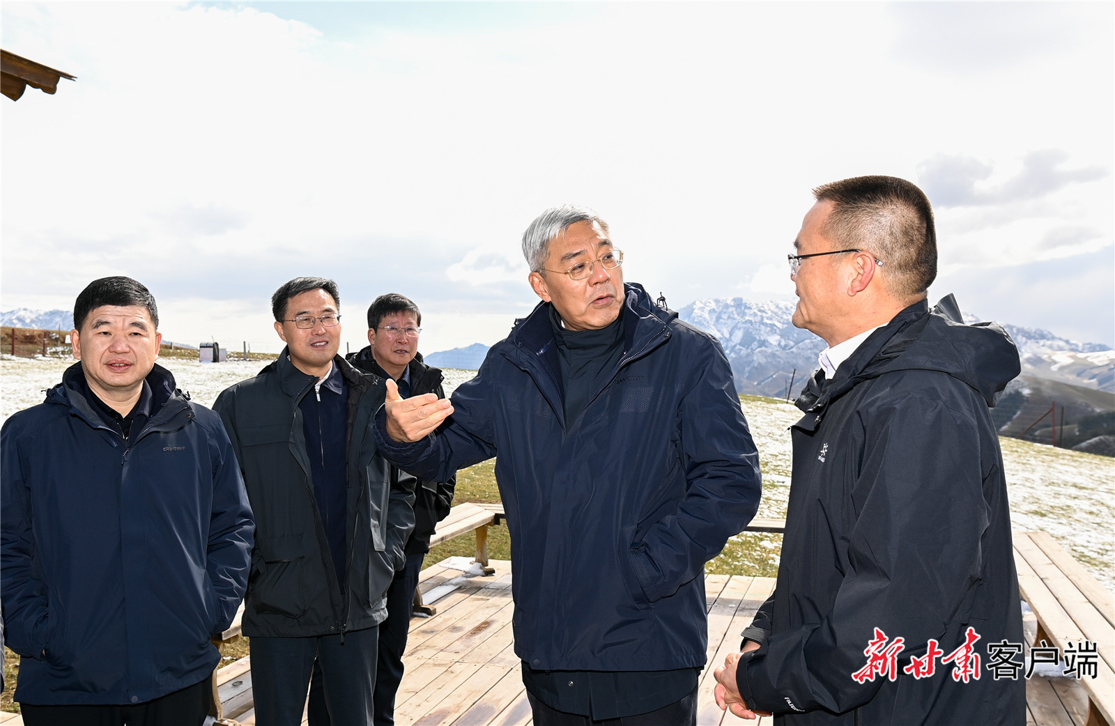 尹弘冒雪调研祁连山生态保护提出这些要求