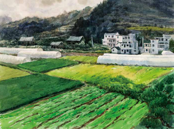 与创作者对话领略同心铸辉煌书画展的神奇魅力