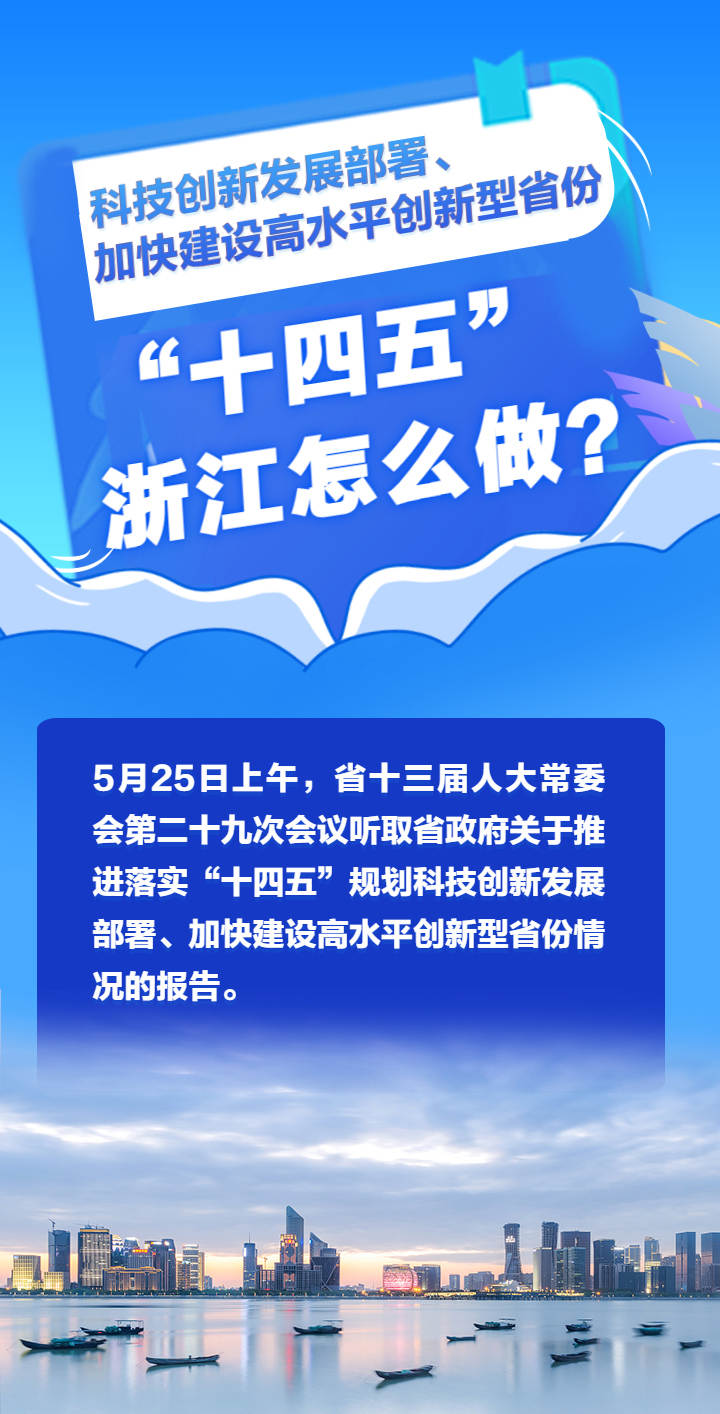 加快建设高水平创新型省份"十四五"浙江这么干