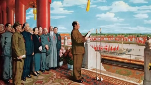 董希文在创作开国大典时他用了哪种突破性的构图