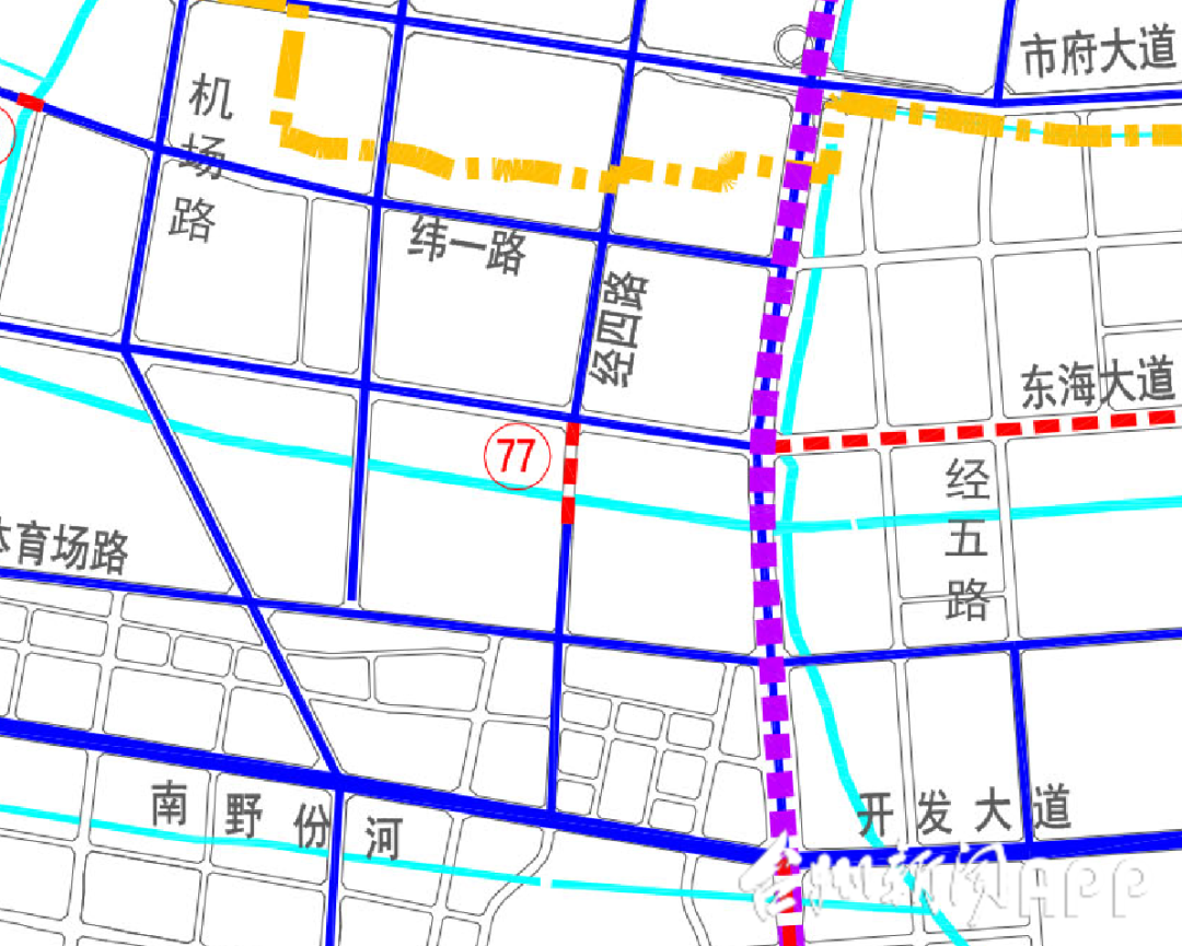 打通"断头路"!台州经四路(东海大道-高闸浦)选址意见书等批前公示