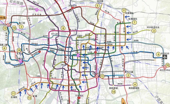 官方回应 长沙地铁11号,13号线均将经过含浦片区