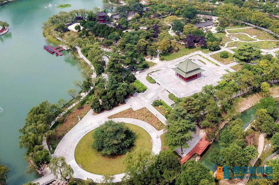 陕西>资讯>凤观陕西>正文> 据介绍,改造后的兴庆宫公园的总体规划布局