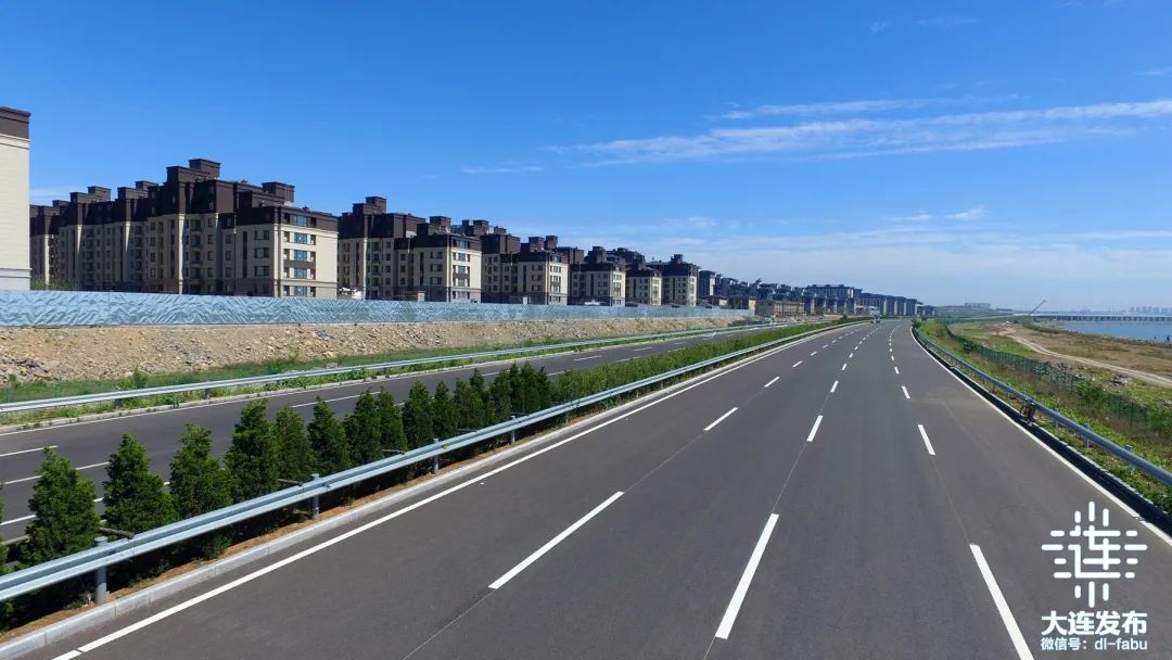 大连新城市快速路通车!