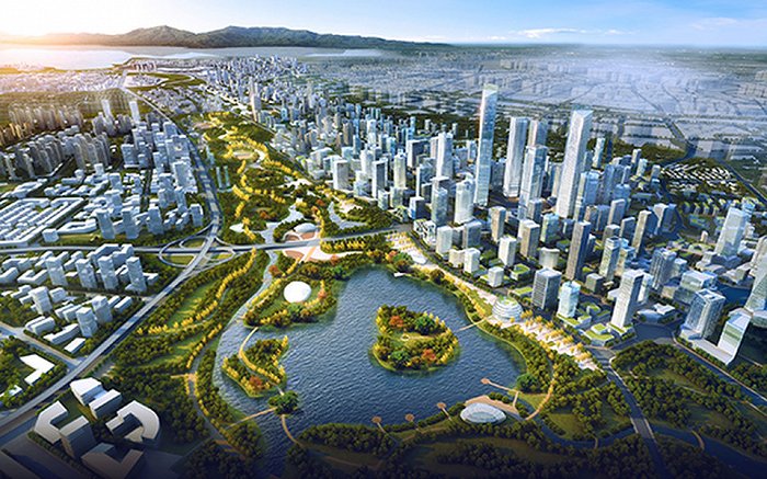 约5070亩 亚洲第一中央公园未来昆明城市新中心基于此,巫家坝片区被