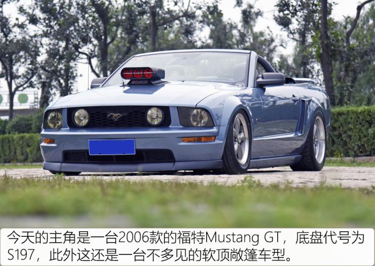 肌肉车传承者,实拍改装福特mustang gt