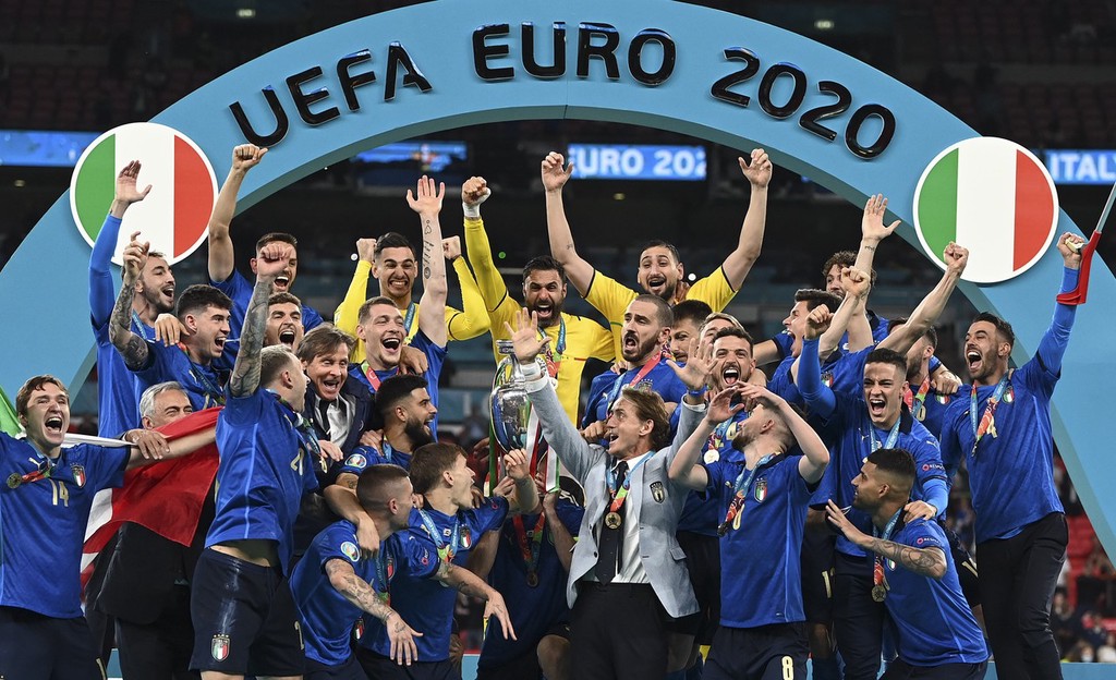 全胜夺冠意大利时隔53年再夺欧洲杯图