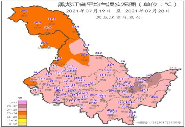 黑龙江:近10天气温比历史同期高4 5地连续13天超30