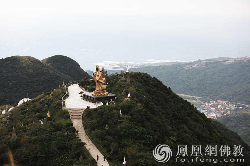 台湾灵鹫山多罗观音(图片来源:凤凰网佛教 摄影:丹珍旺姆)