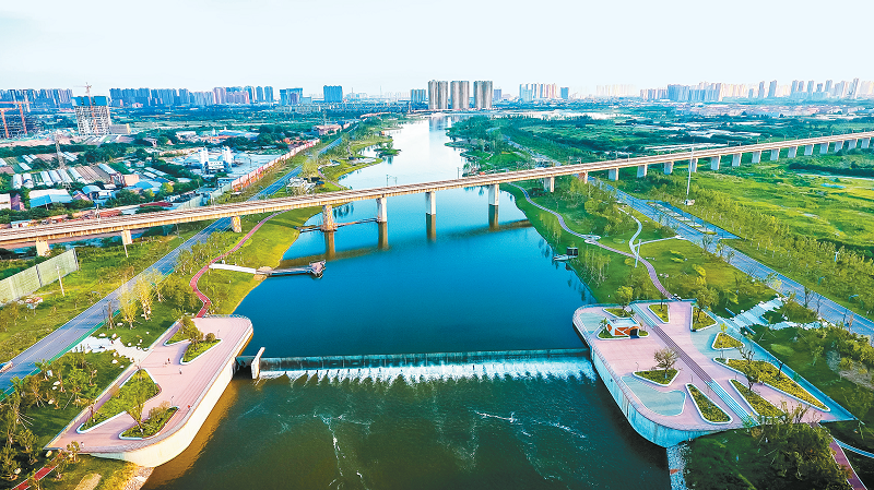 西安治水重塑八水绕长安河流与城市完美交融