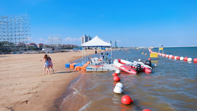 上海金山城市沙滩景区将于8月7日起恢复开放但啤酒节取消