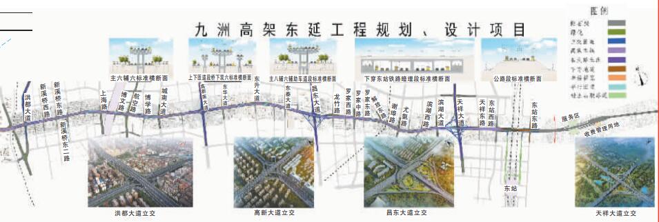 南昌九洲高架东延工程预计2023年底全面竣工连接南昌东站