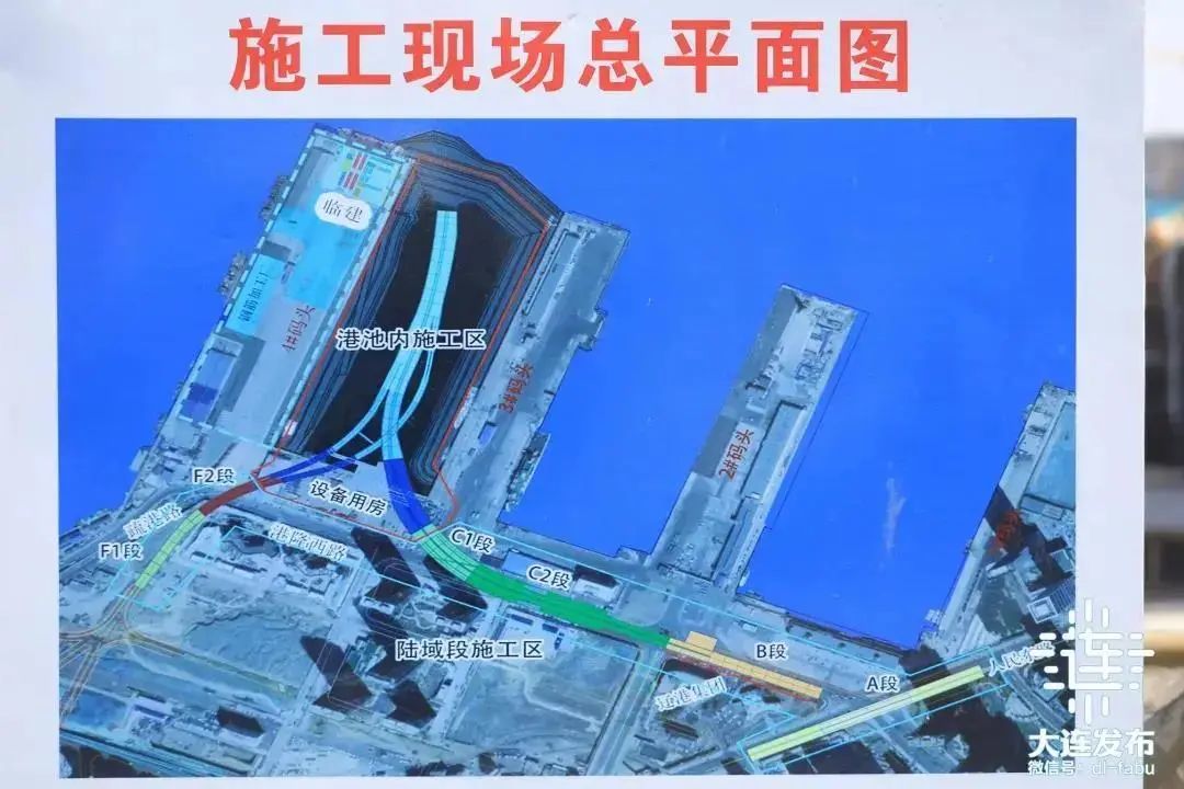 关于旅顺中路,地铁,海底隧道等多条基建项目最新进展!