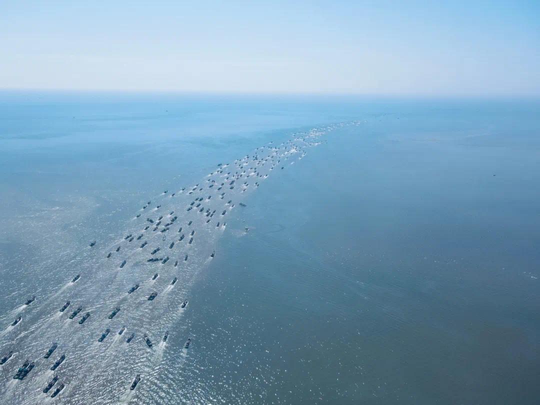 丹东开海北黄海沸腾了大批生猛海鲜即将上岸