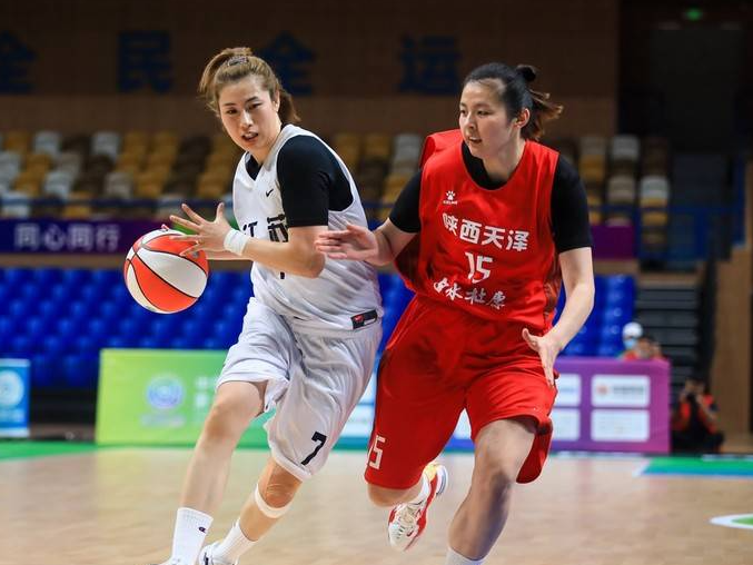 十四运会女子五人制篮球成年组比赛今日西安经开区开赛
