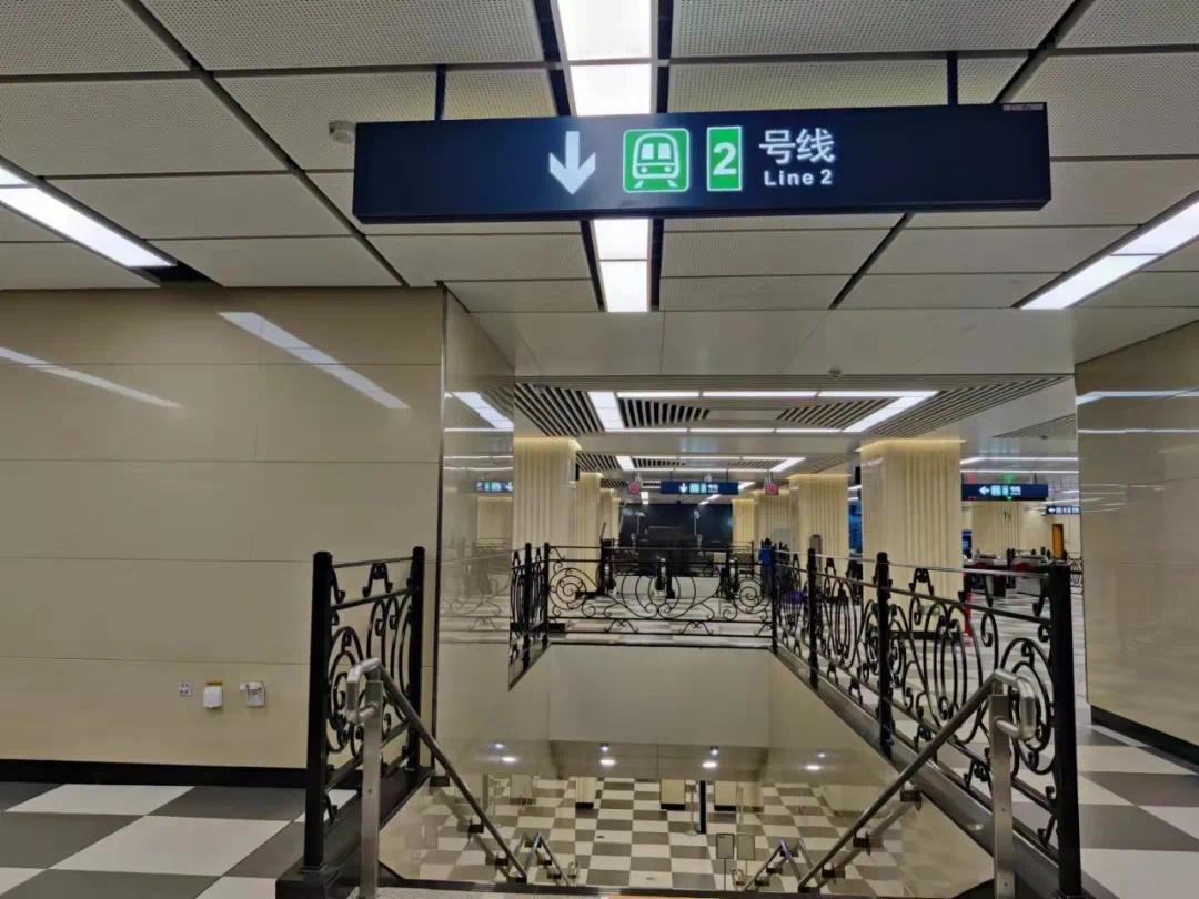 通车倒计时哈尔滨地铁2号线沿途车站一站一景