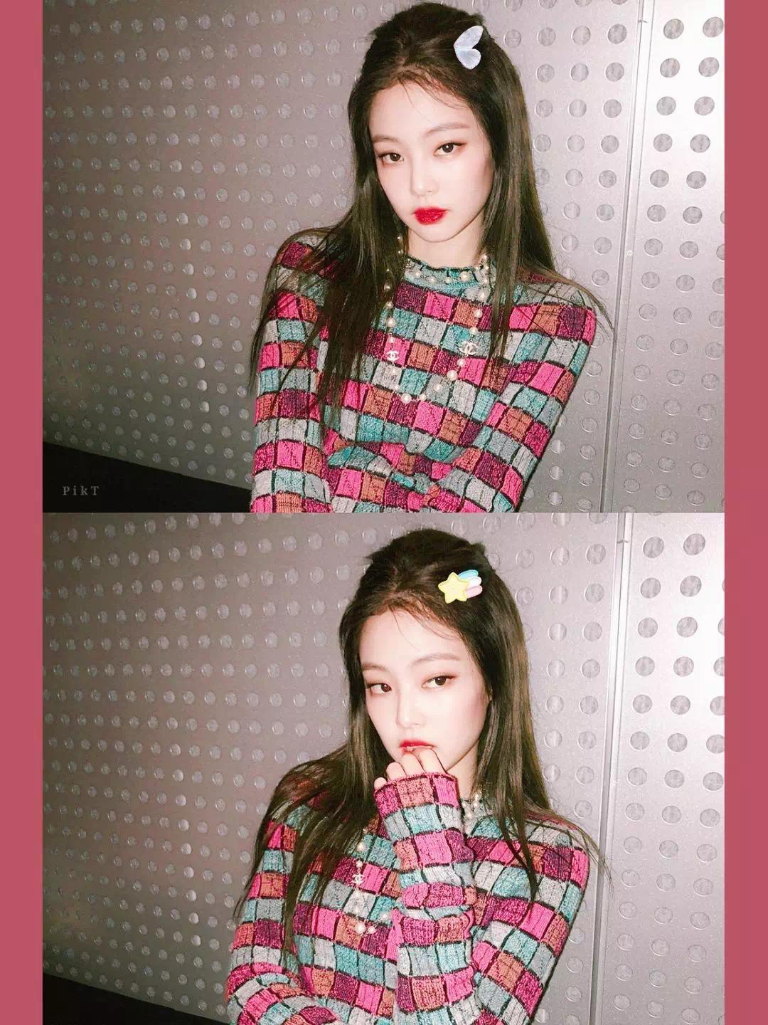 权志龙的jennie,整容照被流出了?